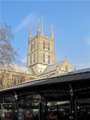 Borough Market and Southwark Cathedral