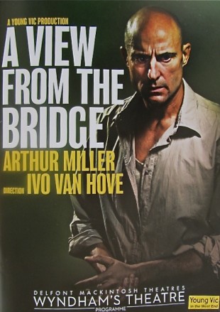 Program cover, A VIEW FROM THE BRIDGE